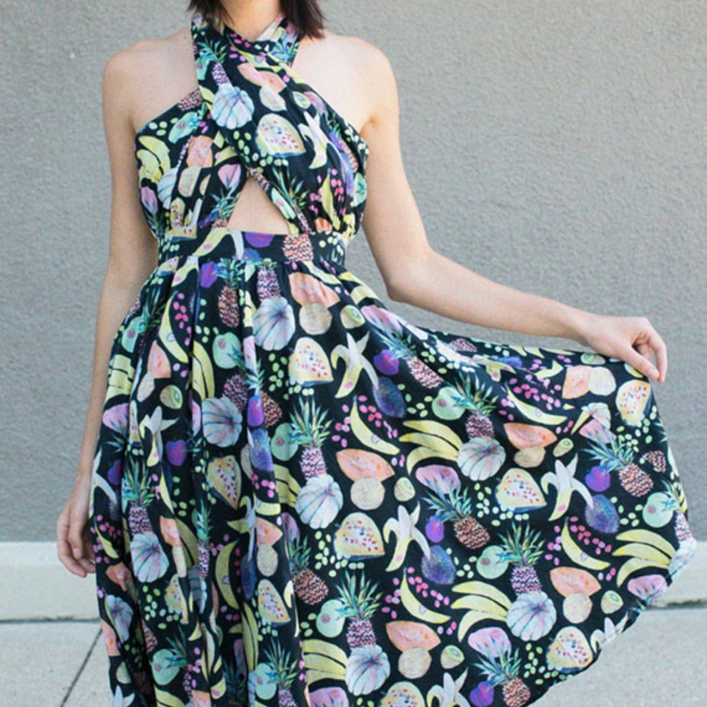 RACHEL ANTONOFF - Samantha Fruit Print Dress